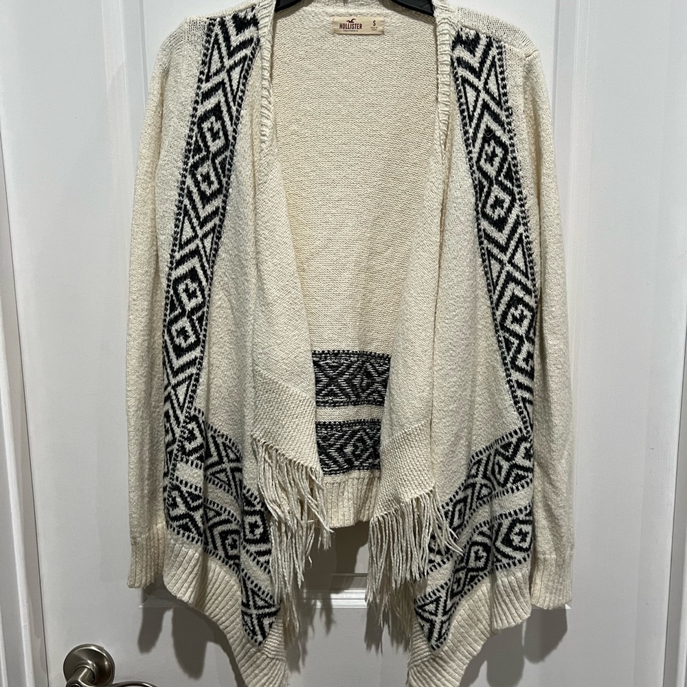 Hollister Open Front Cardigan, Sz S